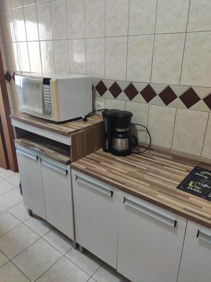Apartamento A Beira Mar Praia Grande (Santos) Buitenkant foto