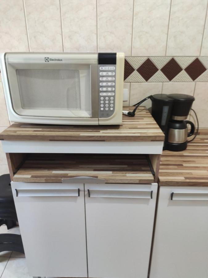 Apartamento A Beira Mar Praia Grande (Santos) Buitenkant foto